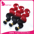brazilian red remy hair extensions virgin double drawn hair extension